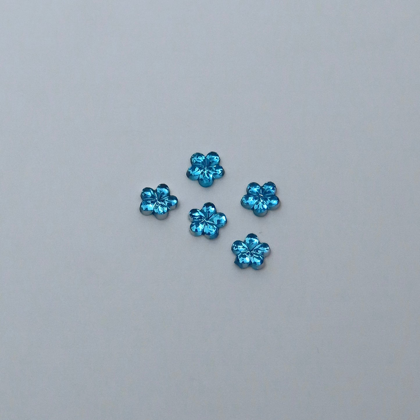 Blue Micro flower - 5 unidades