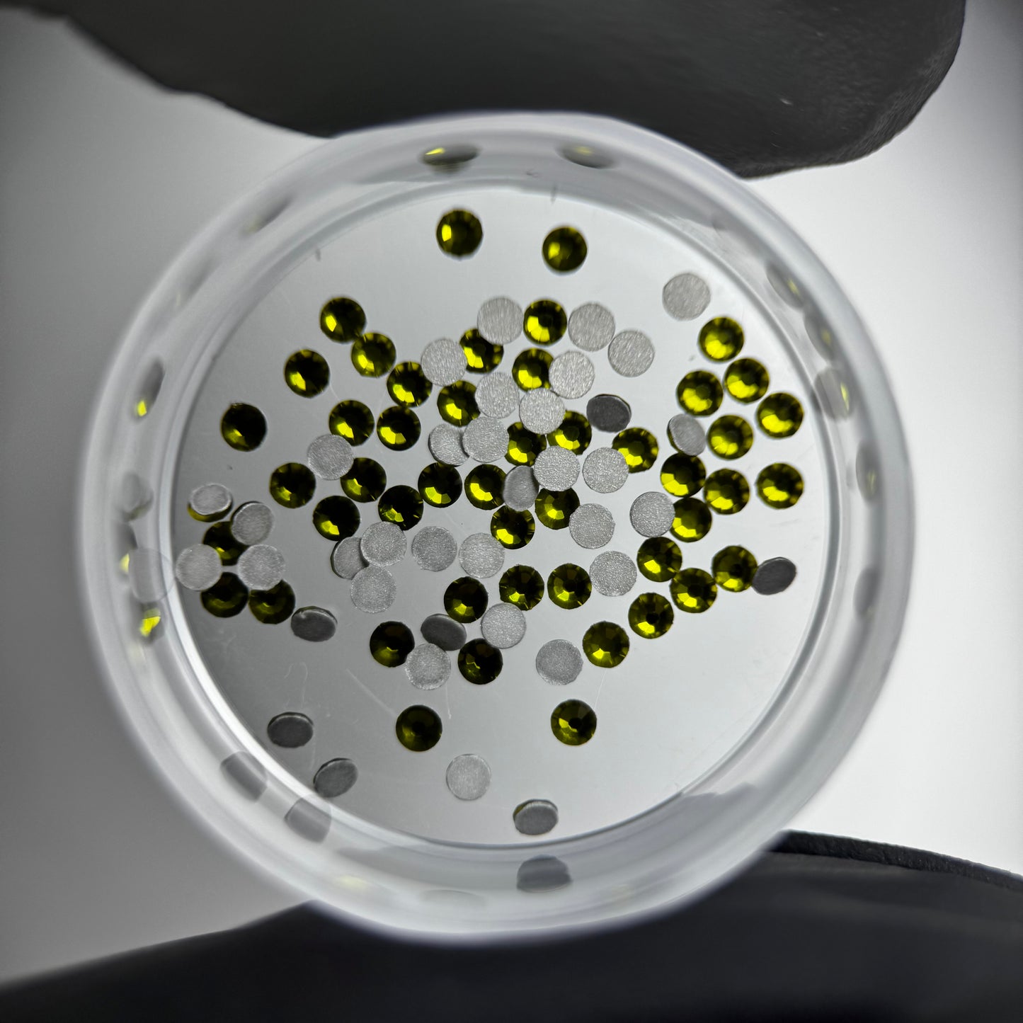 Gemas dentales PRECIOSA® redondos - Olivine