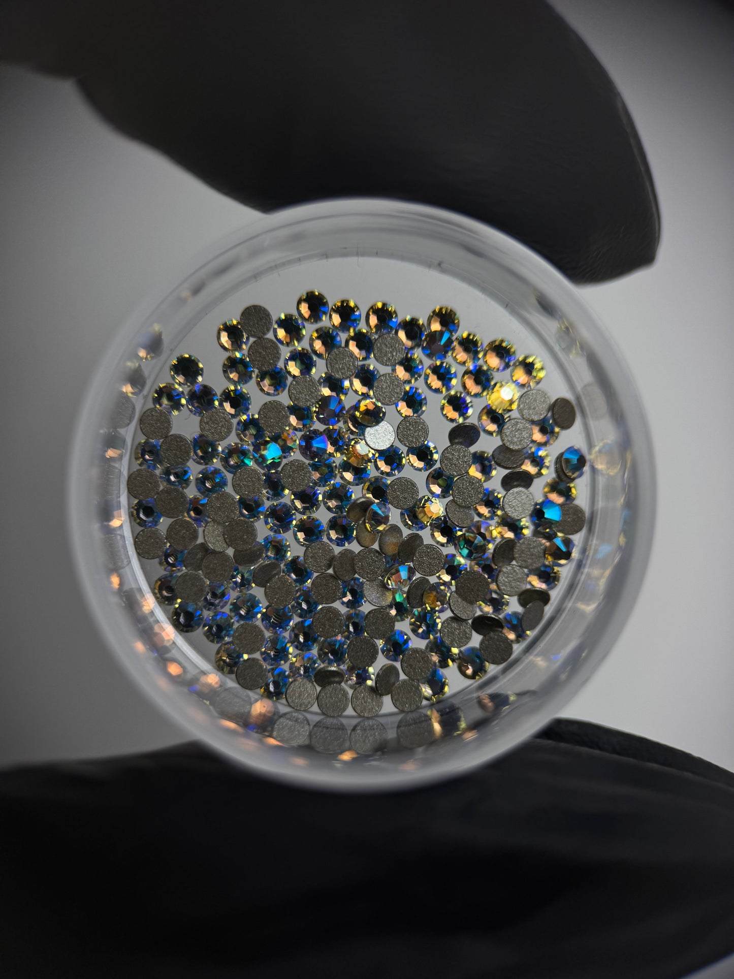 Cristales SWAROVSKI® 2058 redondos - Crystal Shimmer