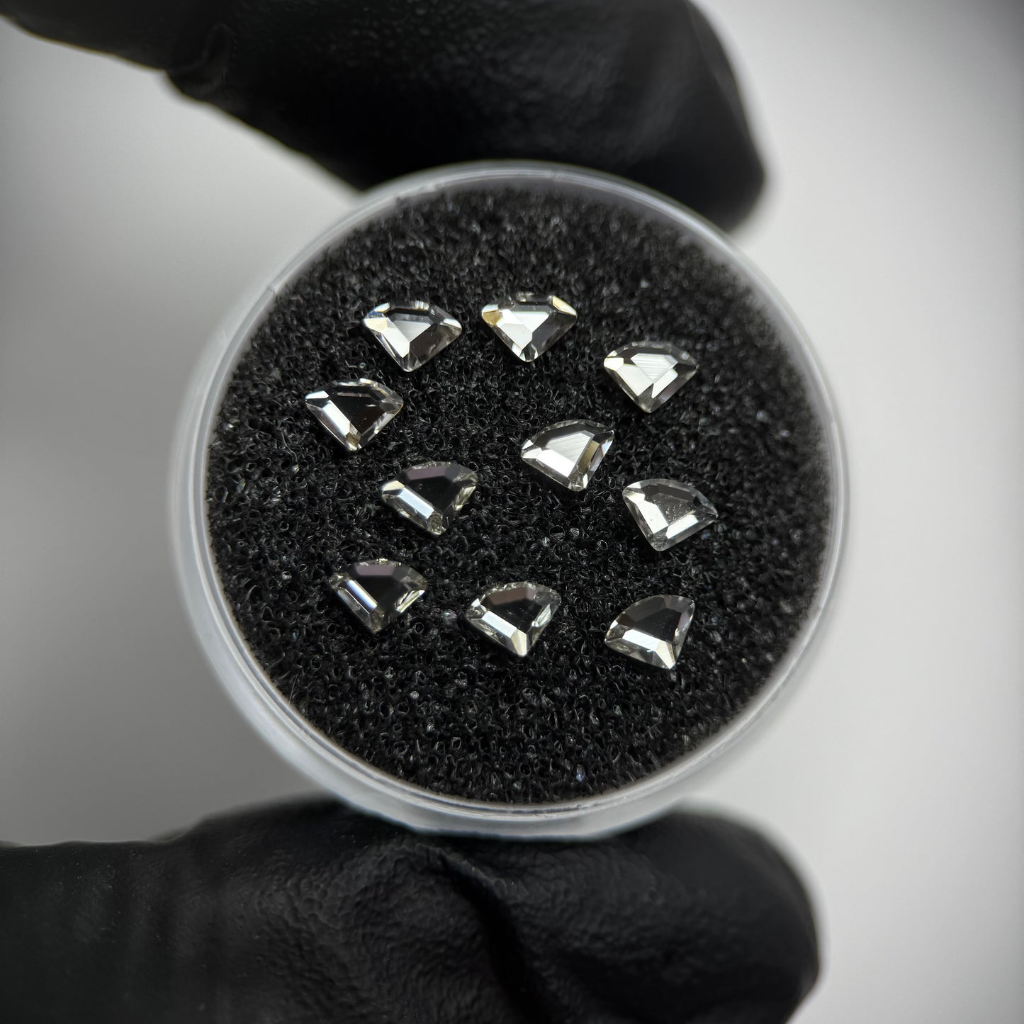 Pack 10 gemas dentales Connector SWAROVSKI® - Crystal