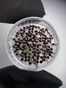 SWAROVSKI® 2058 round crystals - Amethyst