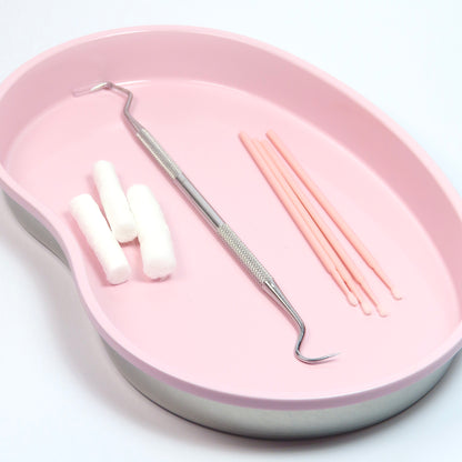 Bandeja de acero inoxidable - Rosa o plateada