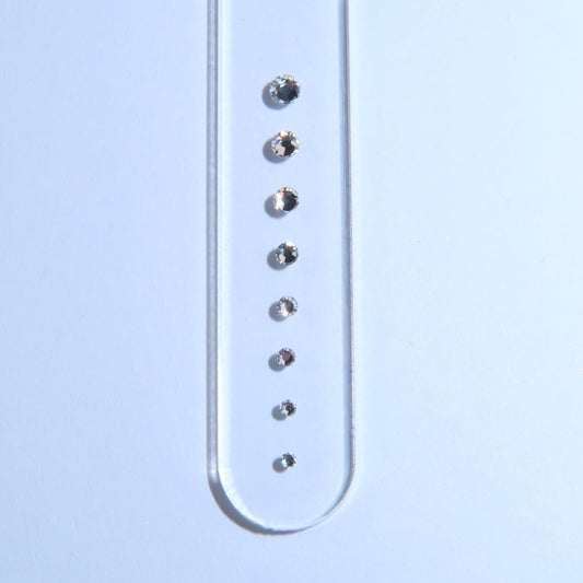 Surtido de 80 gemas dentales SPARKLETS™ y PRECIOSA® - SS0 a SS7