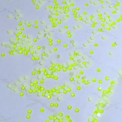 SWAROVSKI® 2058 runde Kristalle - Elektr. Gelbe Zündung