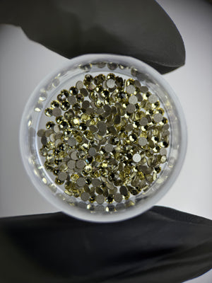 SWAROVSKI® 2058 runde Kristalle - Jonquil