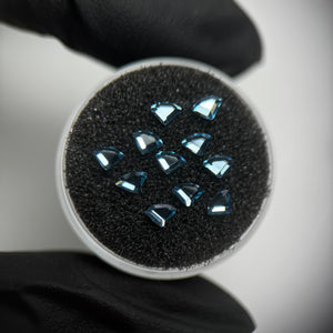 Pack 10 gemas dentales Connector SWAROVSKI® - Aquamarine