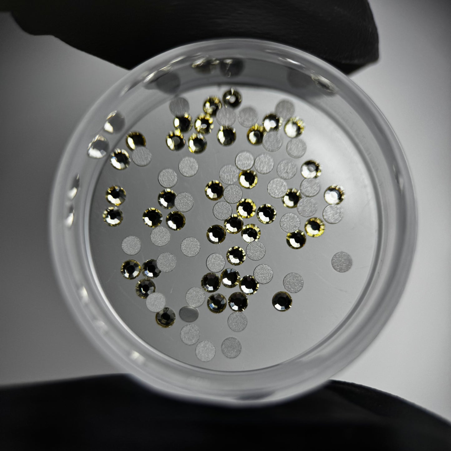 Gemas dentales PRECIOSA® redondos - Crystal Apricot