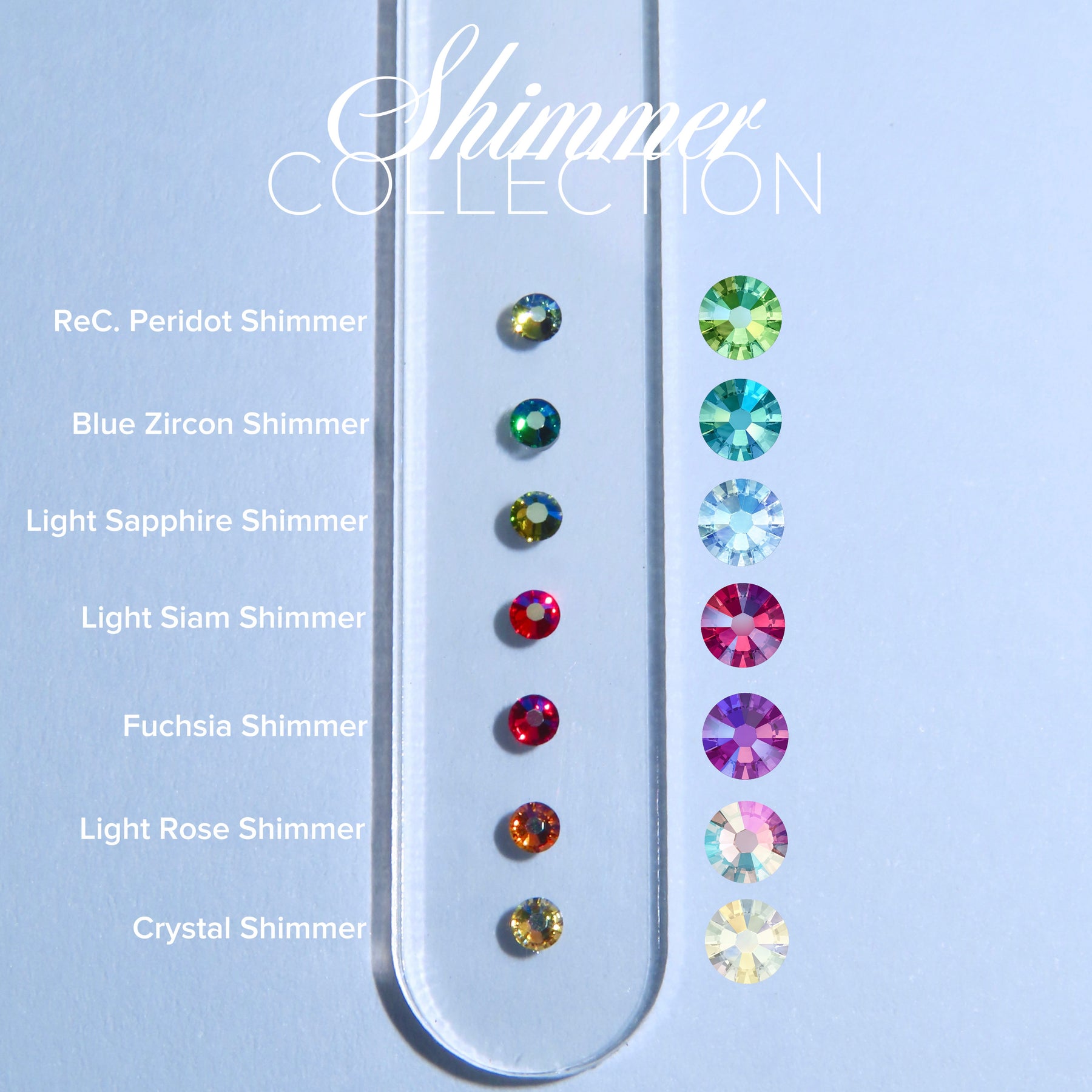 Shimmer Collection - SWAROVSKI® Edición limitada - 70 gemas dentales