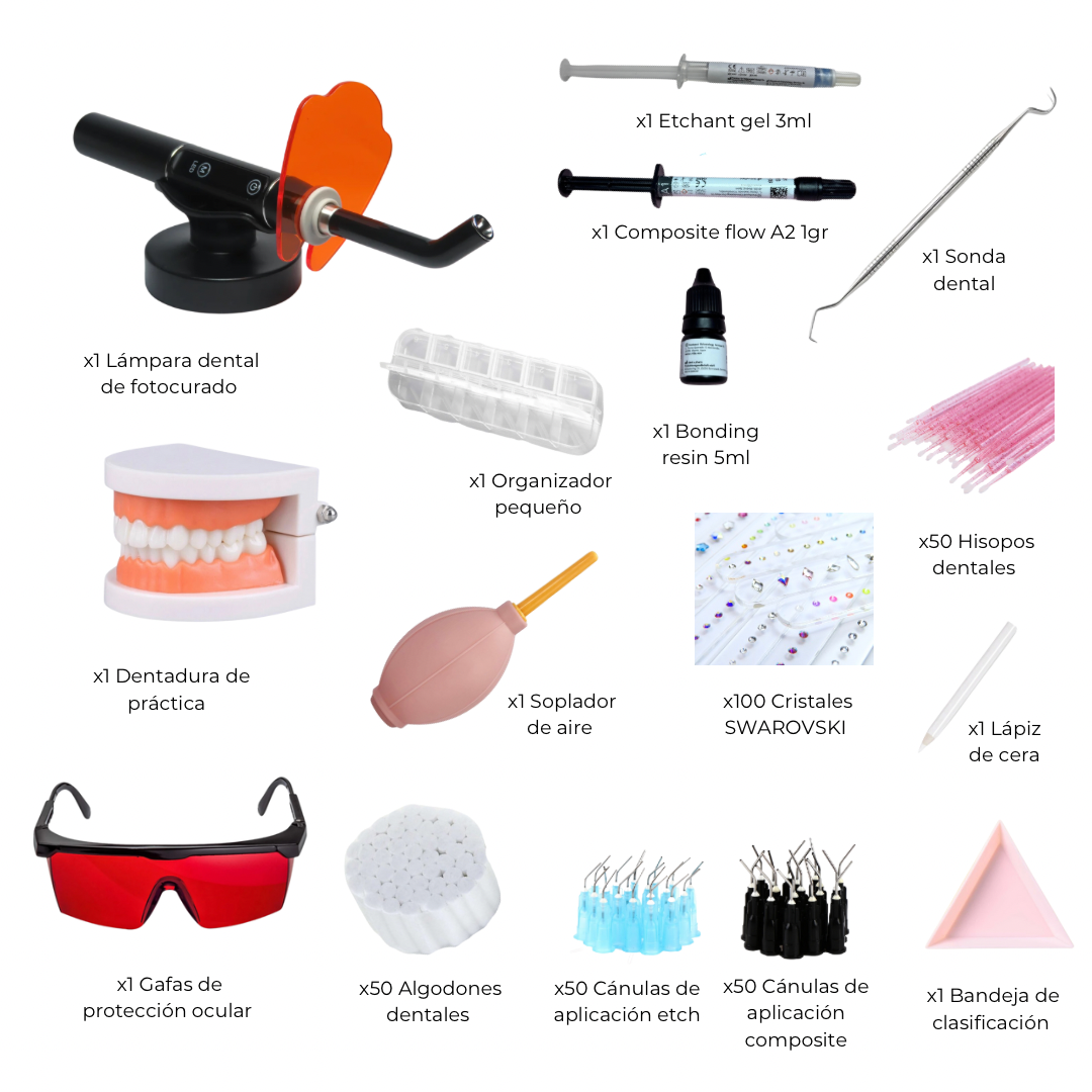 Formación técnico de joyería dental online - Curso online de gemas dentales