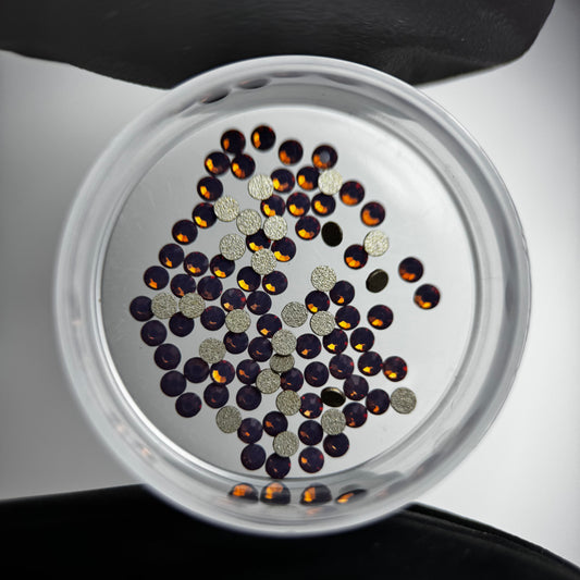 Gemas dentales PRECIOSA® redondos - Amethyst Opal