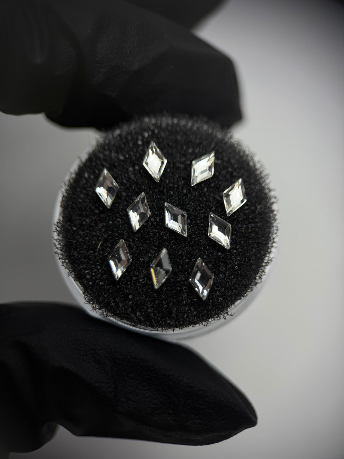 Packung 10 Zahnschmucksteine Diamond Shape SWAROVSKI® - Crystal