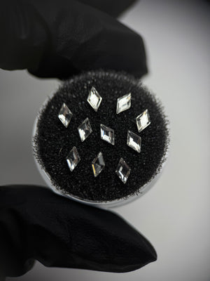 Pack 10 gemas dentales Diamond Shape SWAROVSKI® - Crystal