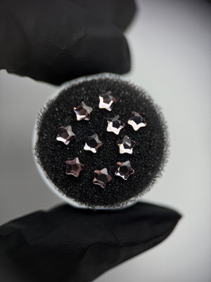 10-pack Star Flower SWAROVSKI® Dental Gems - Light Rose