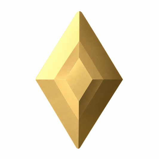 Pack 10 gemas dentales Diamond Shape SWAROVSKI® - Crystal Aurum
