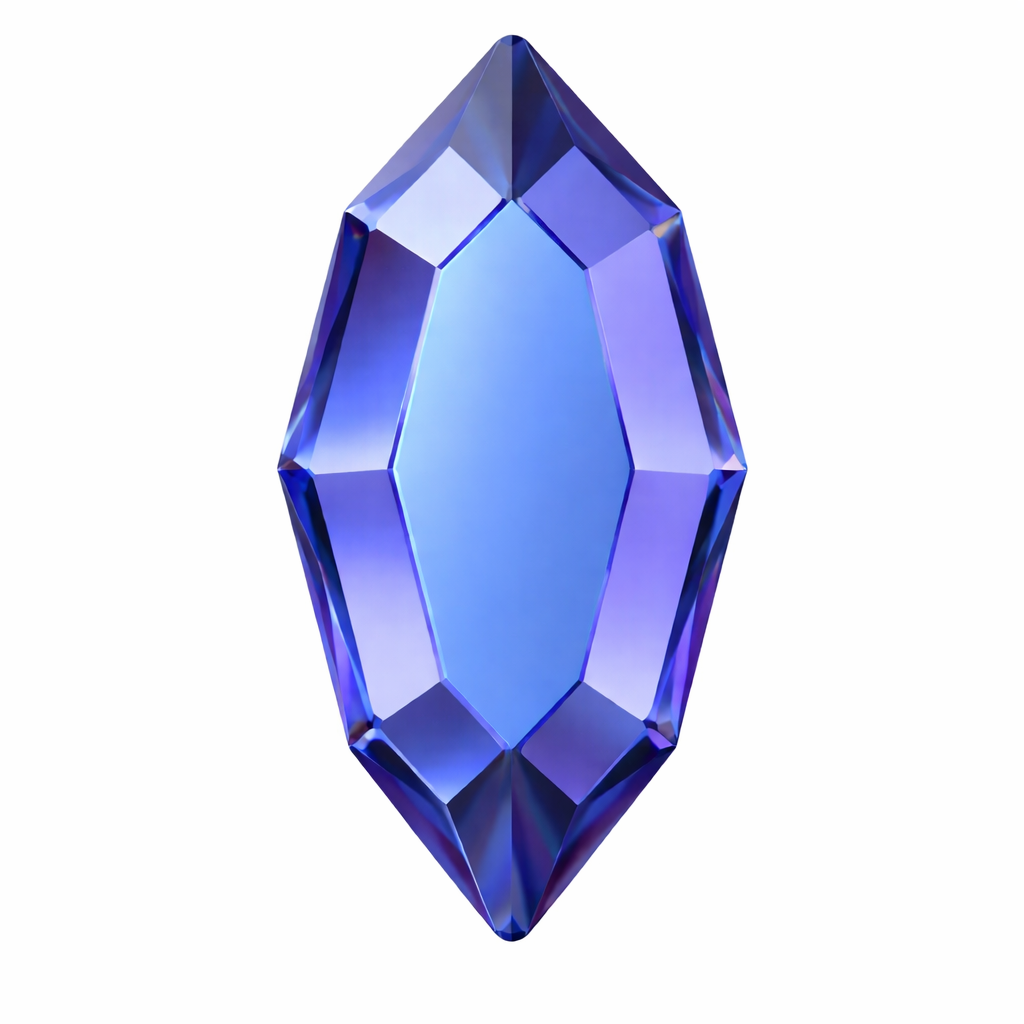 Pack de gemas dentales Navette SWAROVSKI® - Crystal Heliotrope