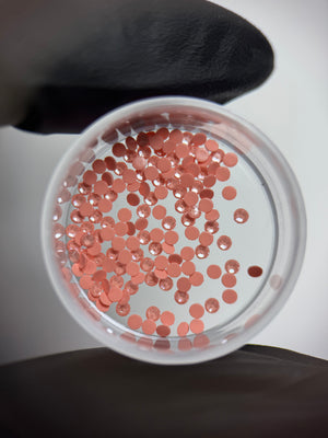 SWAROVSKI® 2058 round crystals - Crystal Flamingo Ignite