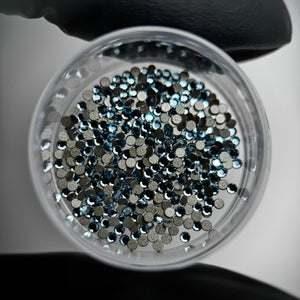 Cristales SWAROVSKI® 2000 redondos - Aquamarine -SS3