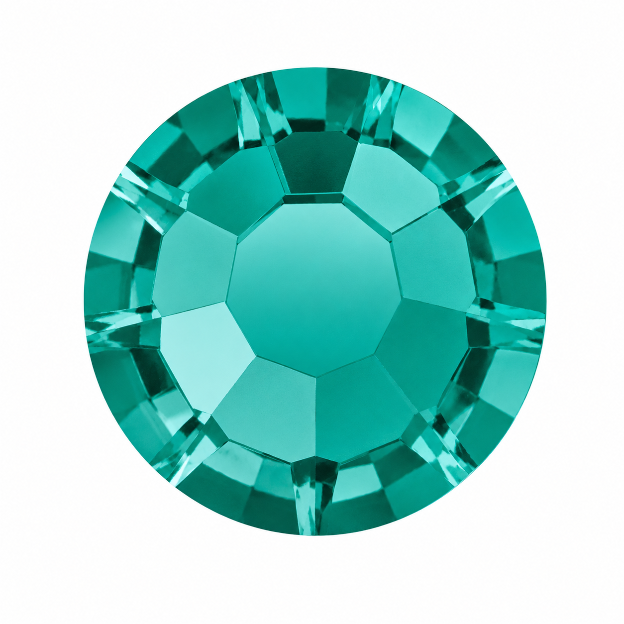 PRECIOSA® Runde Zahnsteine ​​- Blauer Zirkon