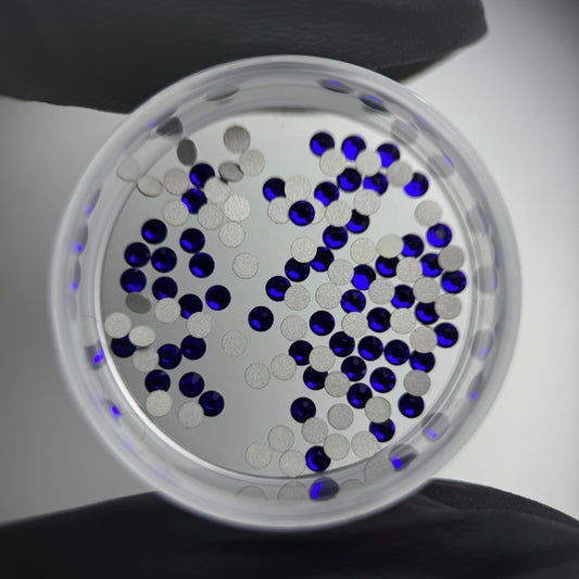 Gemas dentales PRECIOSA® redondos - Cobalt Blue