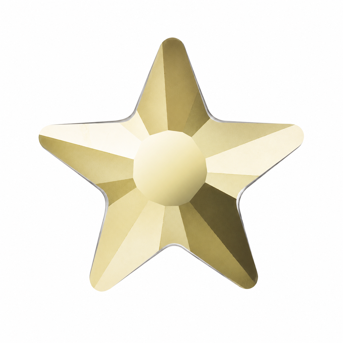 Pack mit 5 Star Preciosa® Zahnsteinen – Crystal Aurum