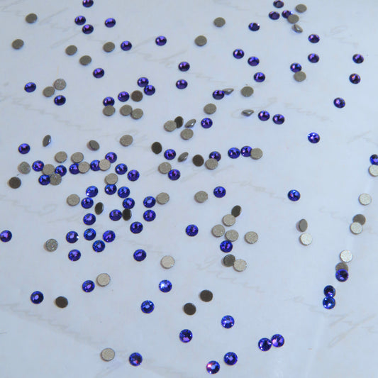 Gemas dentales SWAROVSKI® 2058 redondos - Crystal Heliotrope