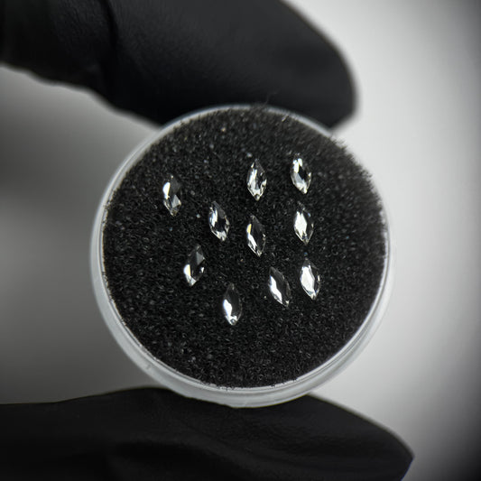 Pack 10 Marquise SWAROVSKI® -  Crystal