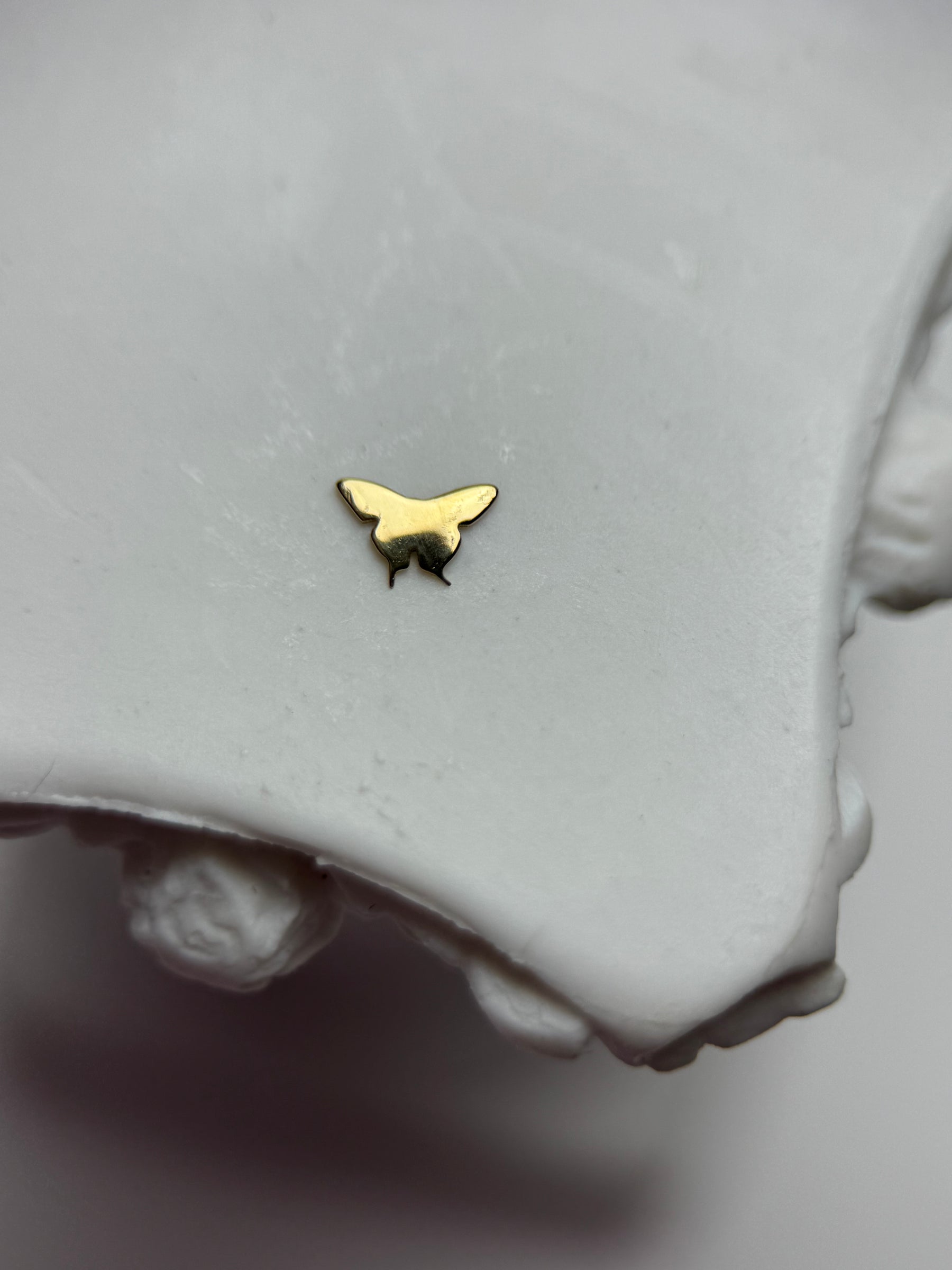 Schmetterlingsstück aus 18 Karat Gold