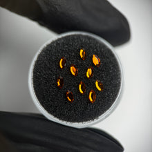 SWAROVSKI® Navette Dental Gem Pack - Dark Orange