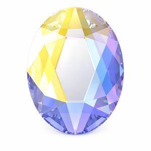 Pack of 10 SWAROVSKI® ovals - Crystal AB