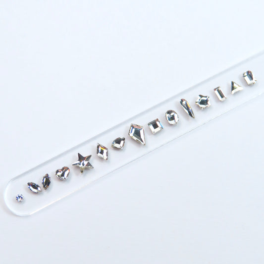 The Essentials SWAROVSKI® - 78 gemas dentales - Crystal
