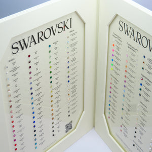Official Swarovski® Color Chart - Pre-venta