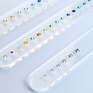 Muestrario y probador de gemas dentales - 20 unidades