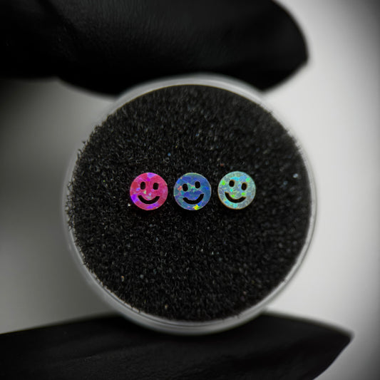 Gema dental de ópalo en forma de Smiley