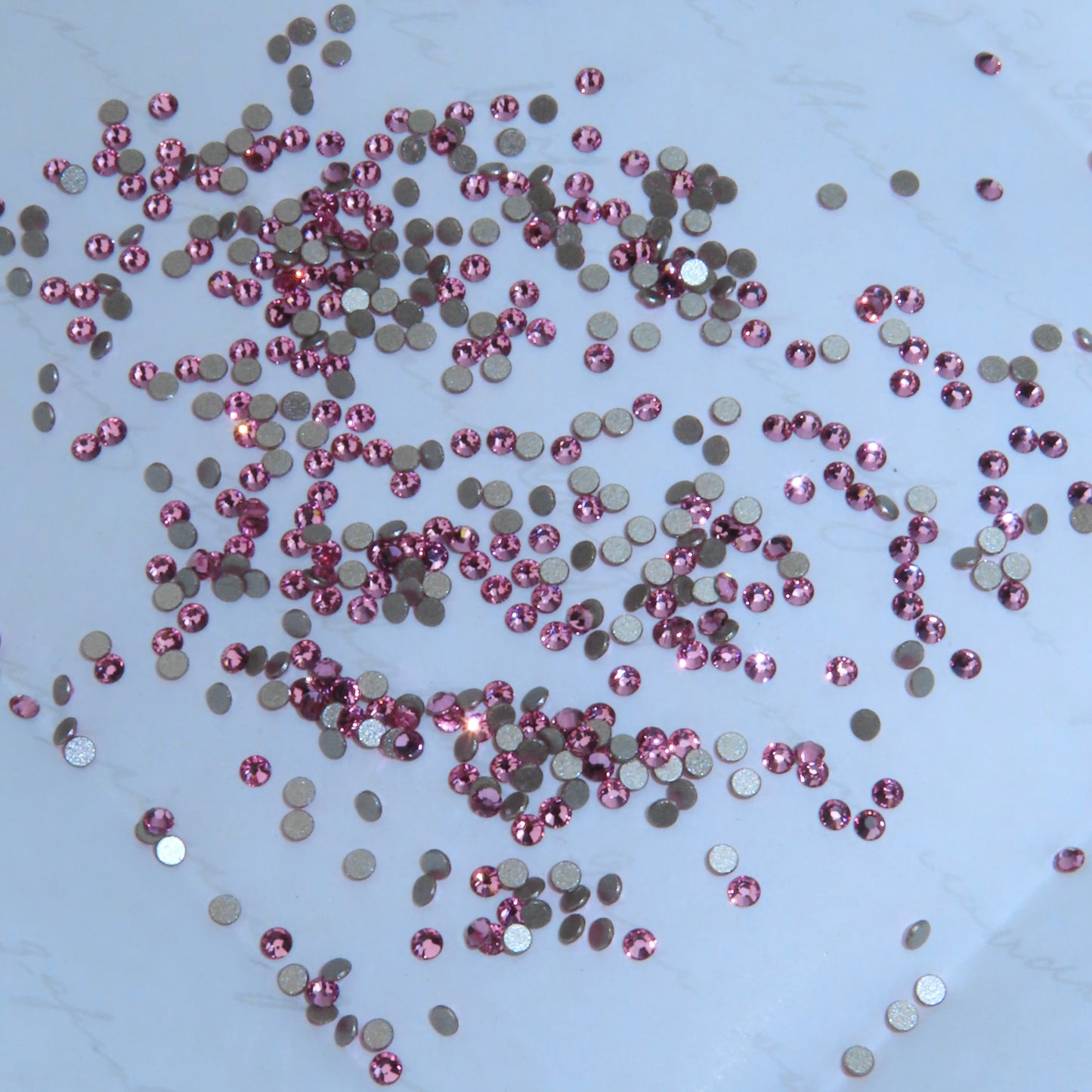 Gemas dentales SWAROVSKI® 2058 redondos - Light Rose