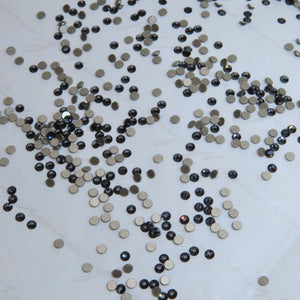 Cristales SWAROVSKI® 2058 redondos - Graphite