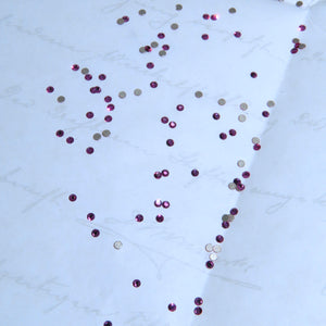 Cristales SWAROVSKI® 2000 redondos - Dark Rose - SS3