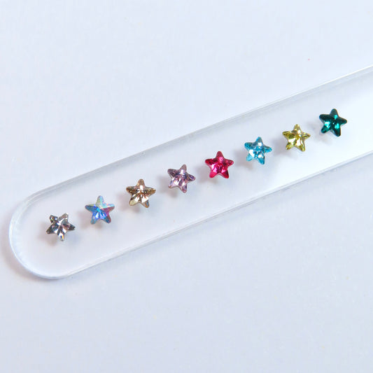 Mini-Zirkonia-Stern - Kristall - 5 Einheiten