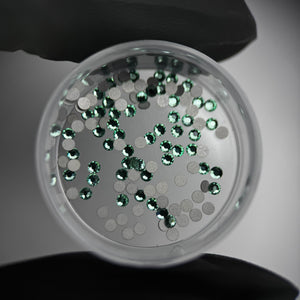 PRECIOSA® Round Dental Gems - Caribbean Sea
