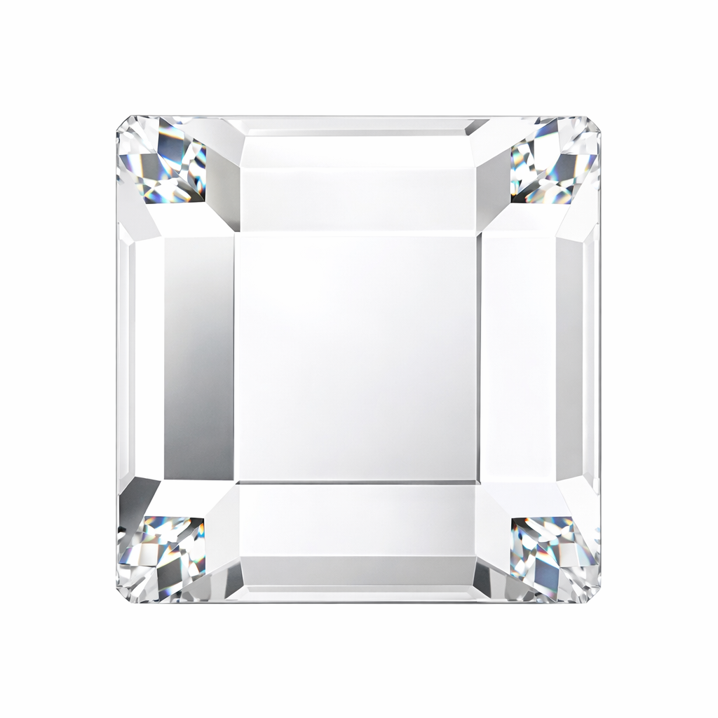 10er-Packung SWAROVSKI® Square Dental Gems - Crystal