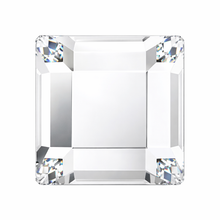 Pack 10 SWAROVSKI® Zahnkristalle Quadrat – Crystal