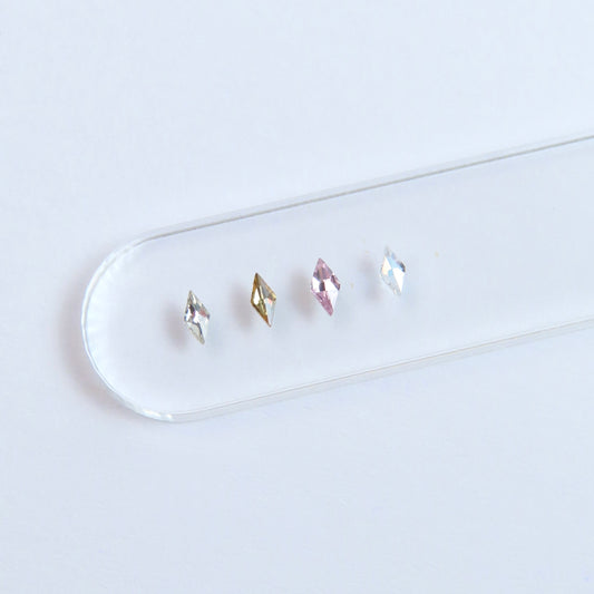 Mini rombo de Circonita cúbica - 10 unidades