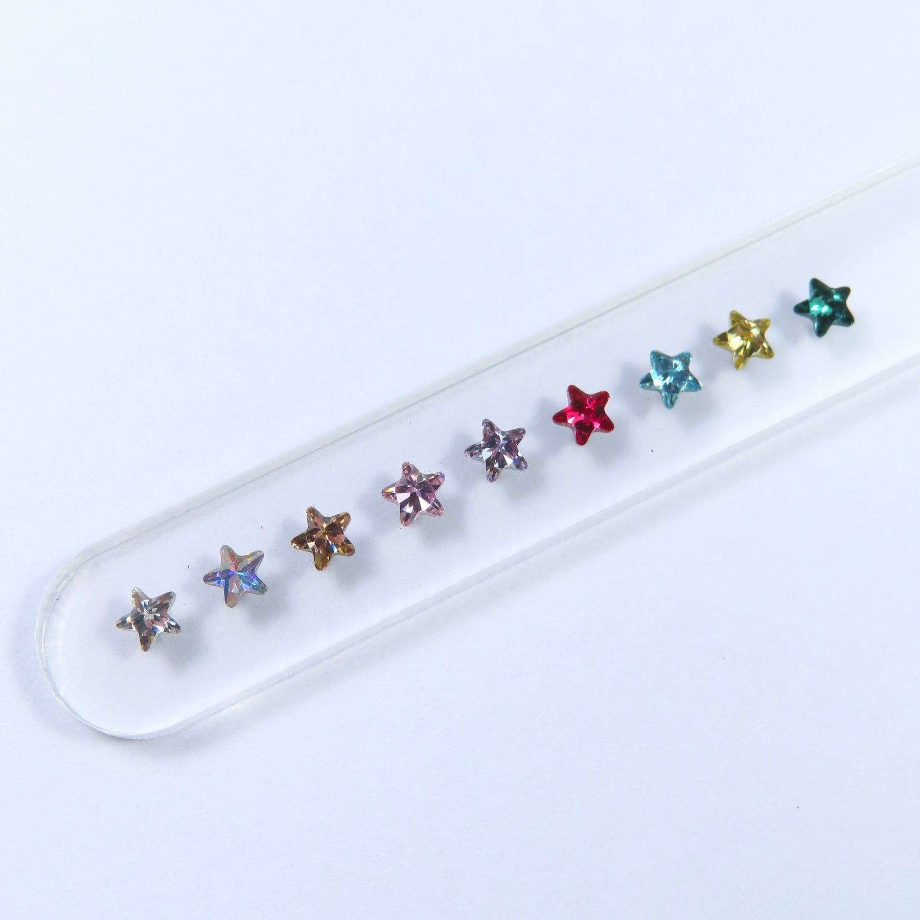 Mini Cubic Zirconia Star - 5 units