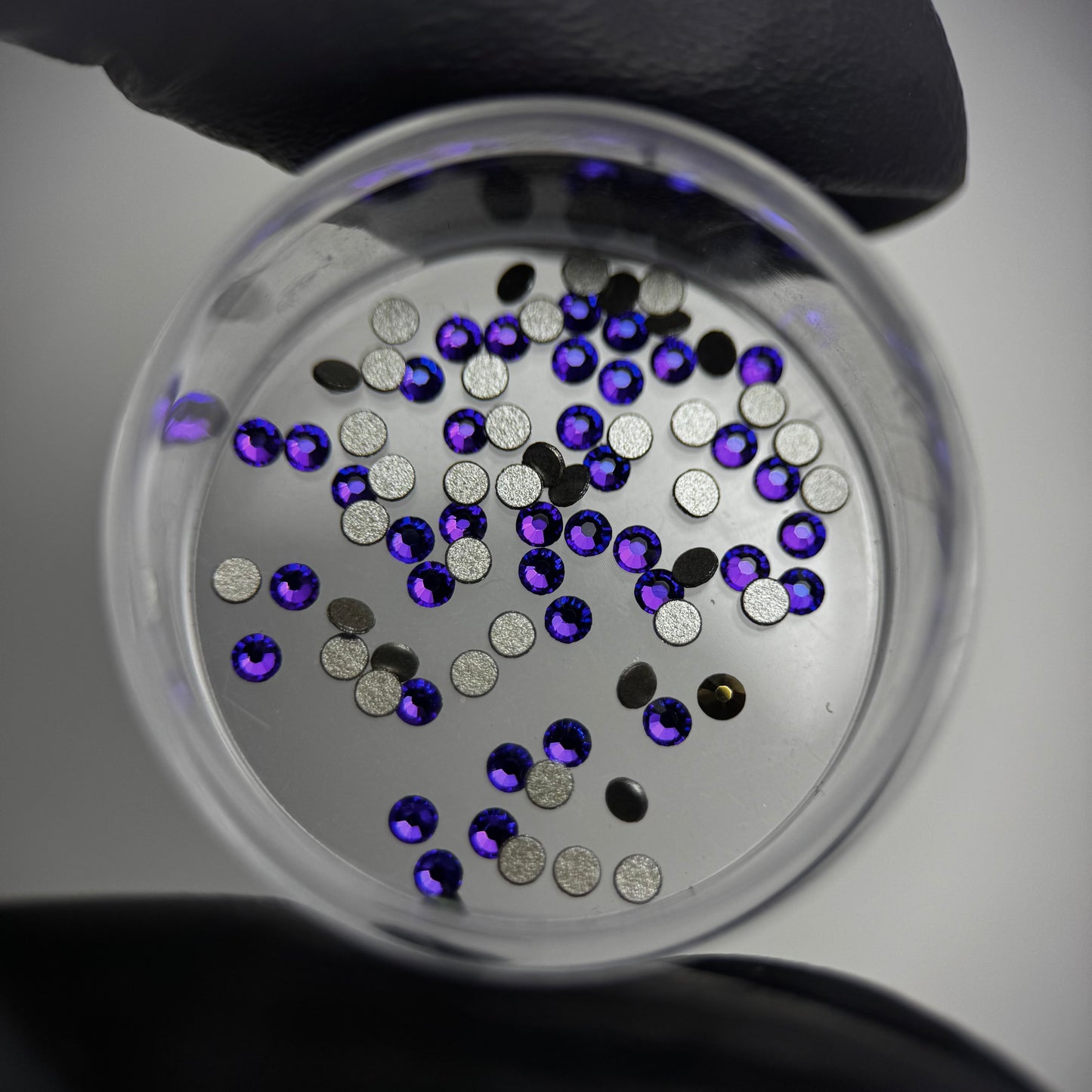 Gemas dentales SWAROVSKI® 2058 redondos - Crystal Heliotrope