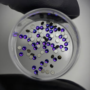 SWAROVSKI® Dental Gems 2058 Round - Heliotrope