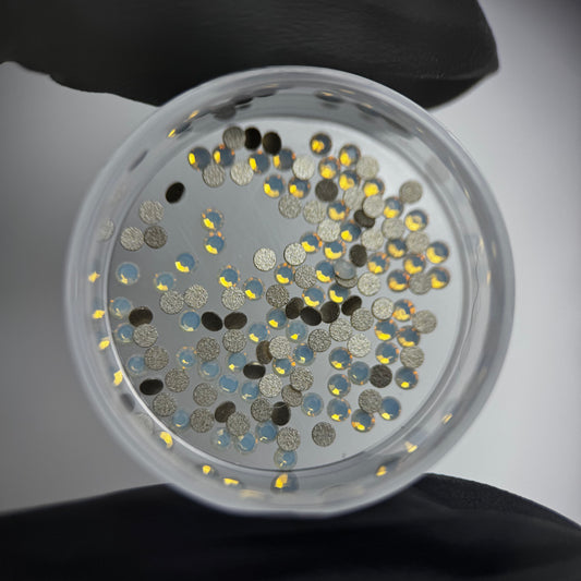 Gemas dentales PRECIOSA® redondos - White Opal