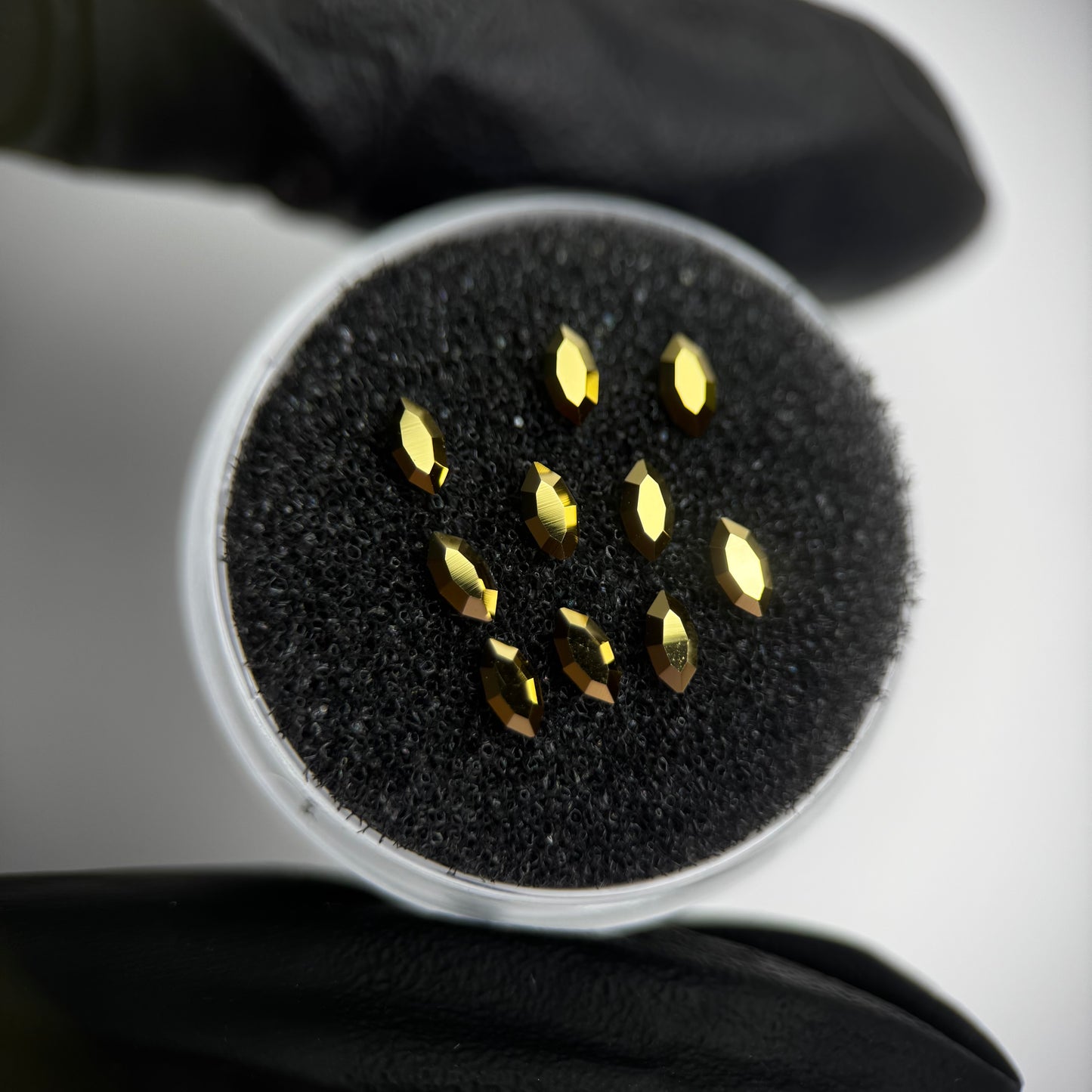 SWAROVSKI® Navette Dental Gem Pack - Crystal Aurum