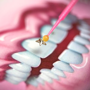 Wax-tipped swabs - 100 count