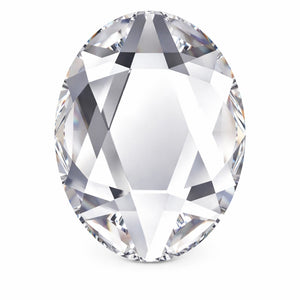 Pack of 10 SWAROVSKI® ovals - Crystal