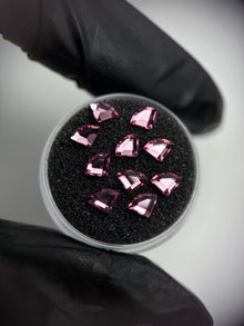 Pack 10 connector SWAROVSKI® - Rose