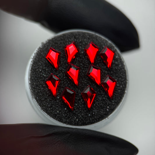 10er-Pack SWAROVSKI® Comet Dental Gems - Light Siam